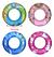 Boia Inflavel Colorida Iris Verao Anel Redonda Infantil 70 Cm！！！cor enviada aleatoriamente