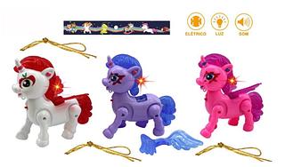 Unicórnio Brinquedo Educativo com Luzes e Som