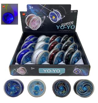 🗃️（caxinha com 12pç）Brinquedo Ioio yoyo Com Luz De Led Infantil