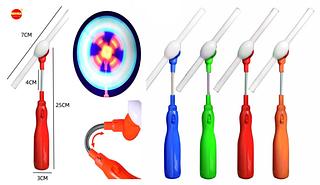 Ventilador Catavento de LED Musical Infantil