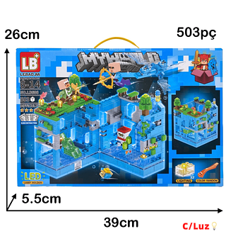 Legos Minecraft c/503pç