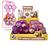 Kit Miçanga Infantil Para Pulseira Colar e Brincos Maleta Miçangas + Silicone Presente caxinha com 12pç