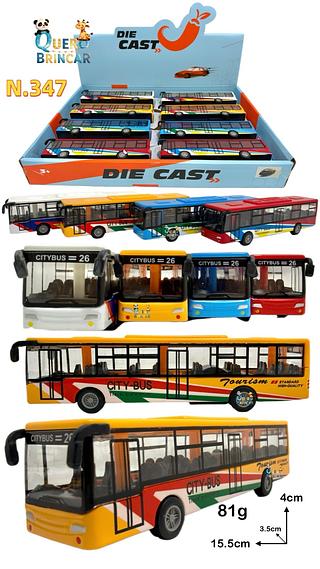 N.347-Carrinho De Ferro -Onibus(CAXINHA C/12PC)