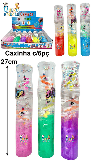 (PROMOCAO Caxinha/6pç)Slime-
