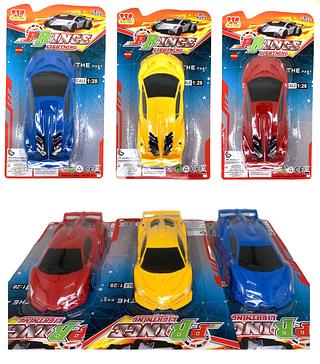 Carrinho à Corda Esportivo Prince lightning Sport Carro Brinquedo