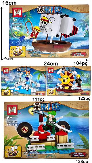 LEGO CX ONE PIECE CAXIA( 104PC/111PC/122PC/123PC)