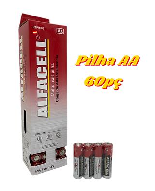 Pilha ALFACELL -AA(60pç)