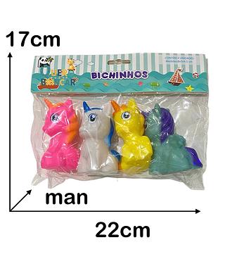 Mordedores Unicórnio 4pç